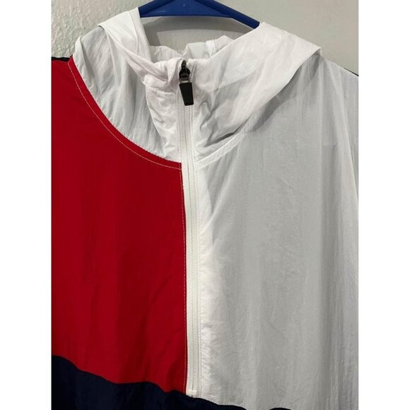 Xersion windbreaker Red white and blue jacket half zip pullover size small NWT - Picture 4 of 8